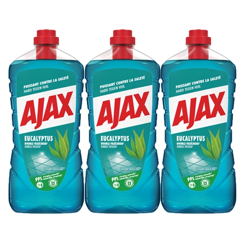 Ajax - Allzweckreiniger Eucalyptus - 3x 1,25ltr