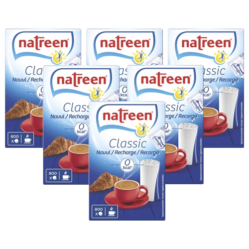 Natreen - Süßstofftabletten (Nachfüllpackung) - 6x 800er