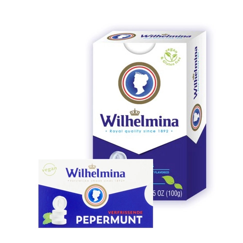 Fortuin - Wilhelmina Pfefferminze Vegan - 24x 100g