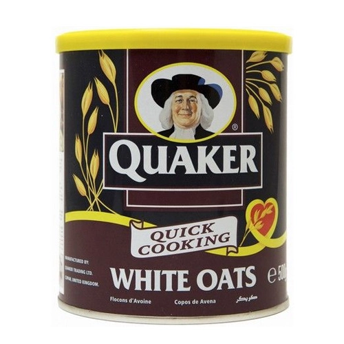 Quaker - Weiße Haferflocken - 500g