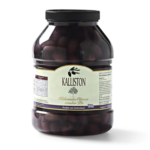 Kalliston - Kalamata Oliven ohne Stein - 1.4 kg