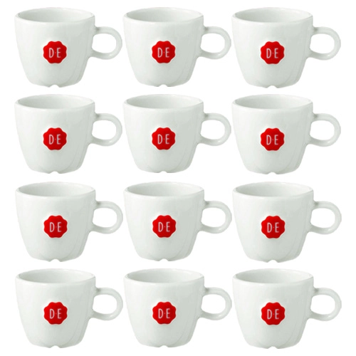 Douwe Egberts - Tasse "Espresso" 70ml - 12 Stück