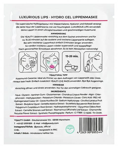 Yeauty Lip Pad Mask Luxurious Lips