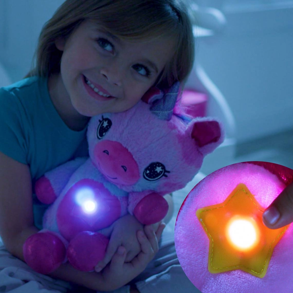 Star Belly Dream Lites Nachtlicht-Plüschtier Knuddeliger Welpe