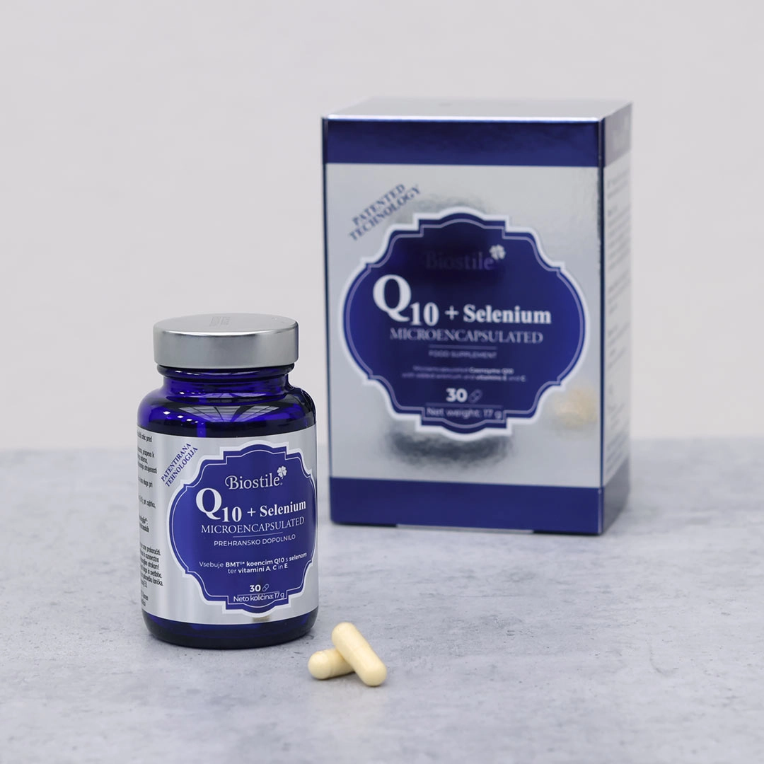 Biostile Q10 + Selenium Nahrungsergänzungsmittel