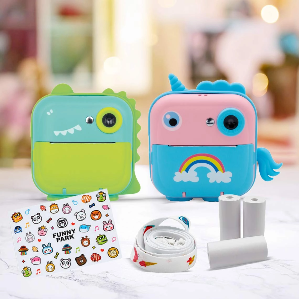 Klickidoo multifunktionale Sofortbild-Digitalkamera für Kinder