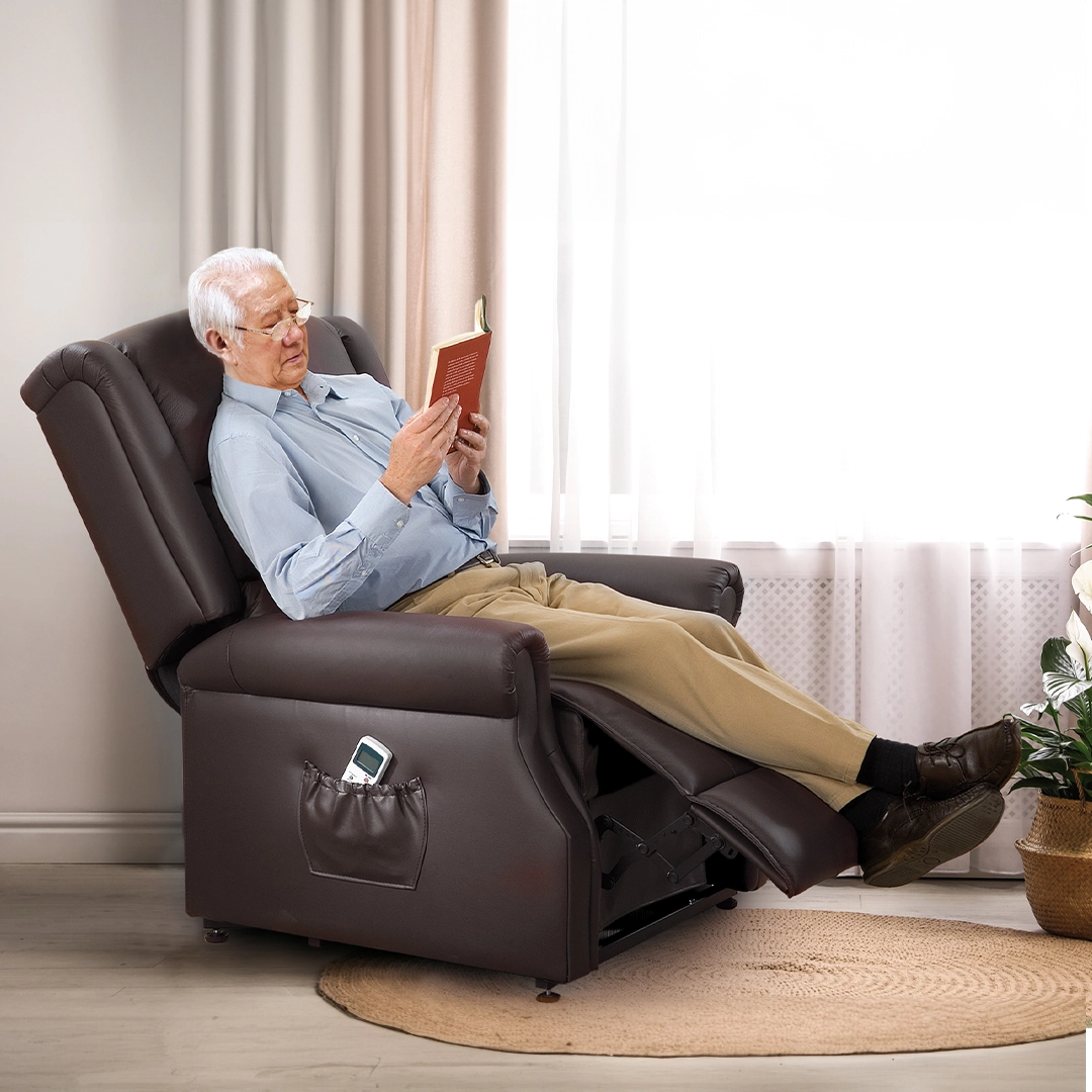 Stand Up Seat elektrischer Relaxsessel mit Aufstehhilfe inkl. Fernbedienung