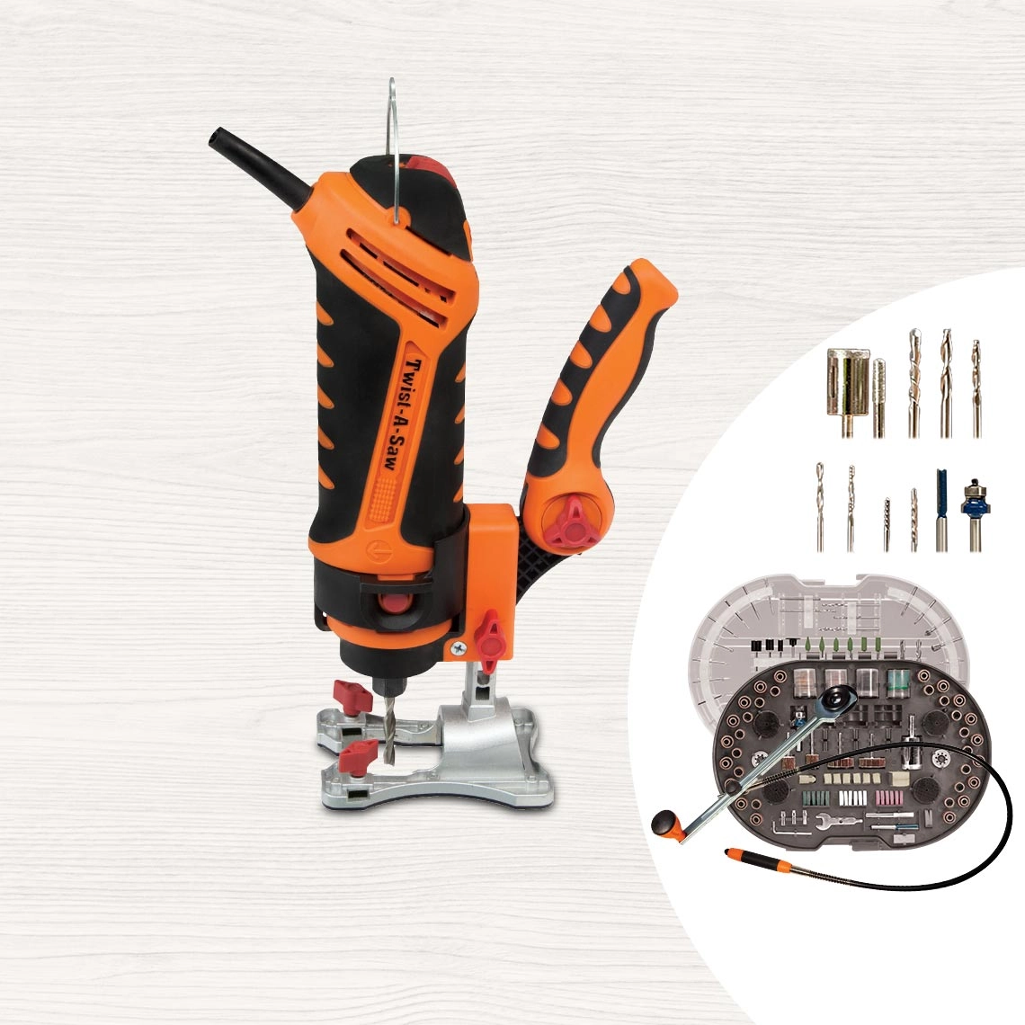 Twist A Saw Multitool Deluxe Kit Multifunktionswerkzeug