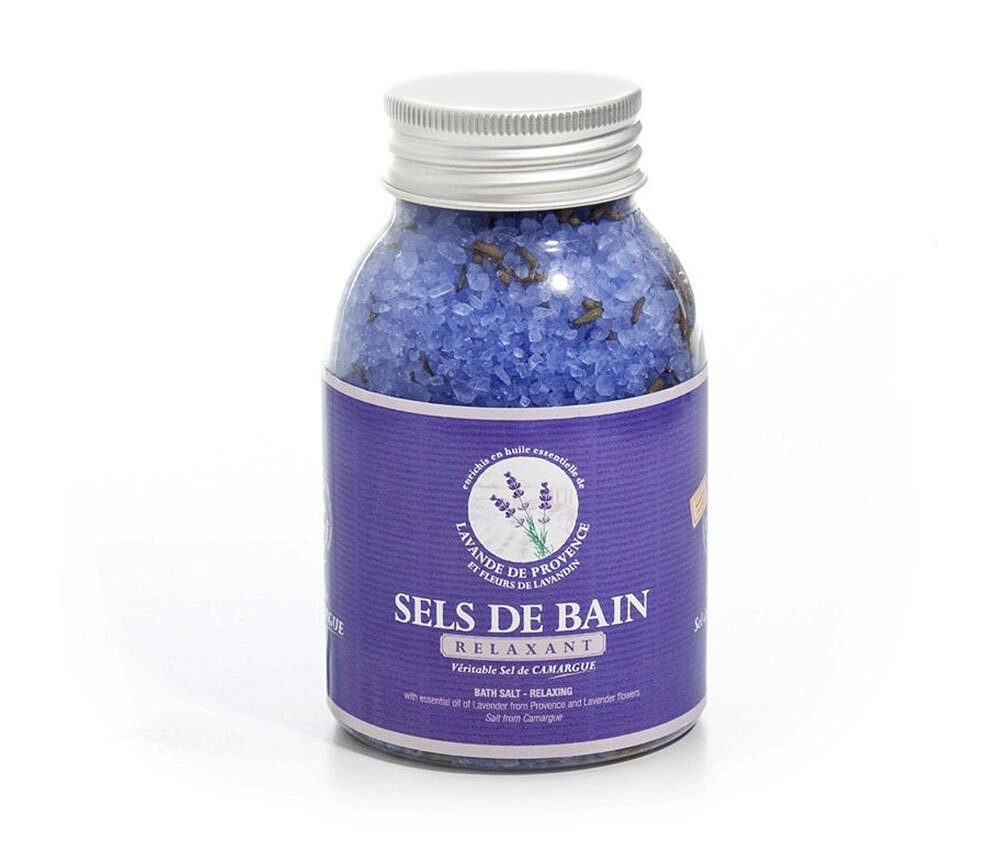 Provence Badesalz Lavendel Lavendelblüten und ätherischem Öl 300g