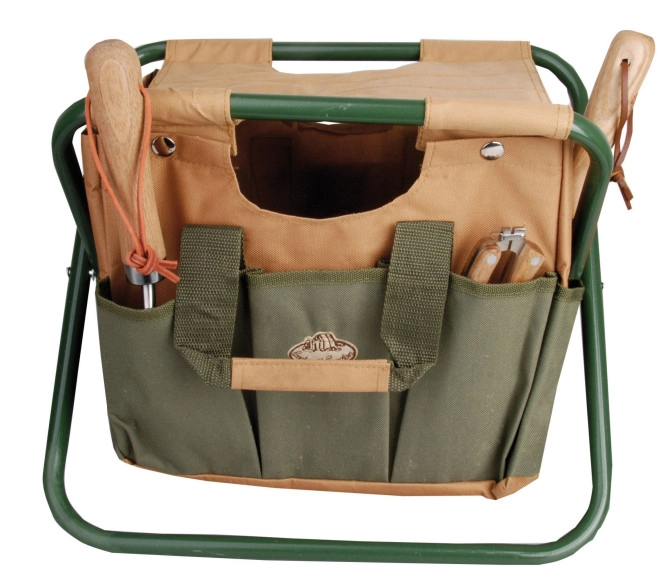 Praktischer Hocker für Gartenarbeit Gartenhocker Klappbar Halter Gartenwerkzeug