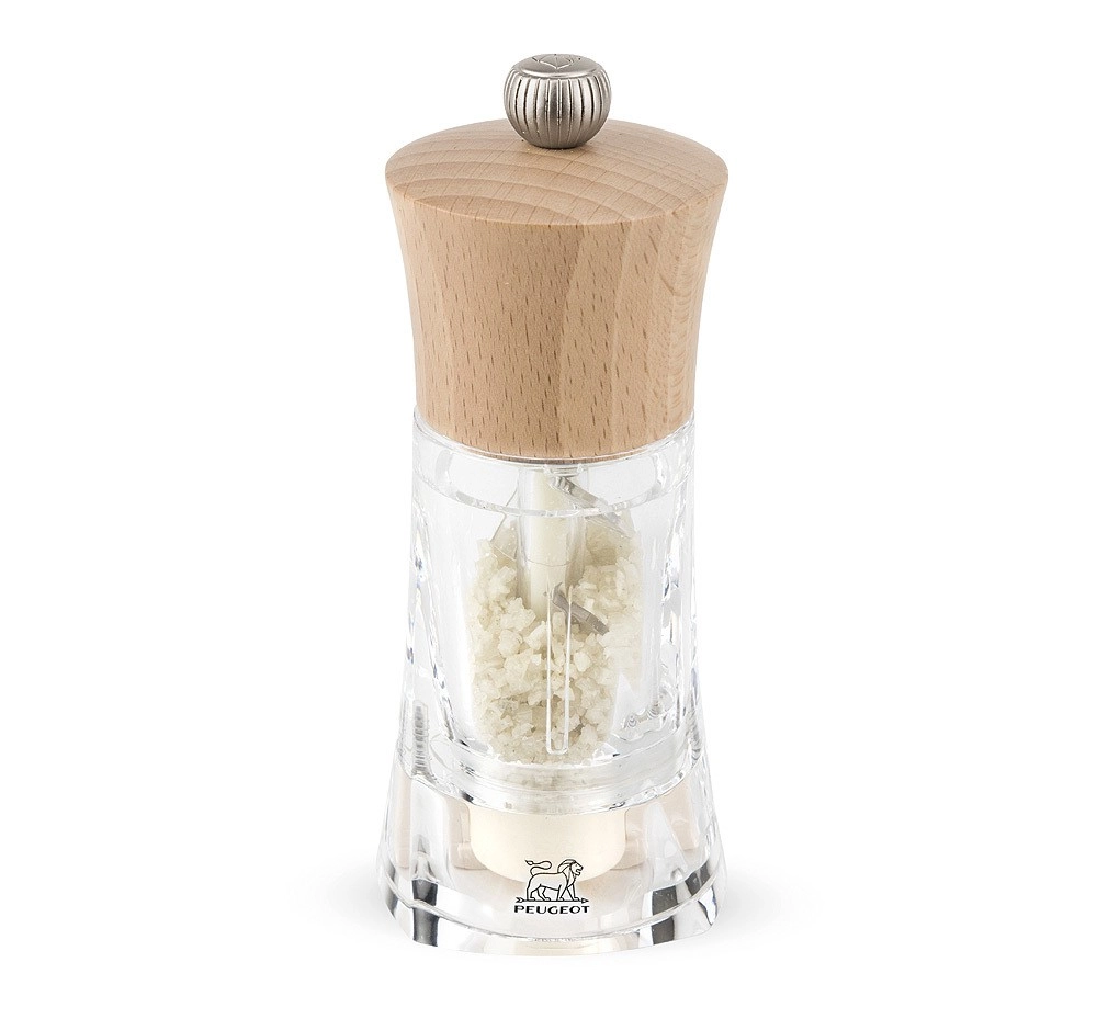 Peugeot Oleron Meersalzmühle Acryl Holz Natur 14cm