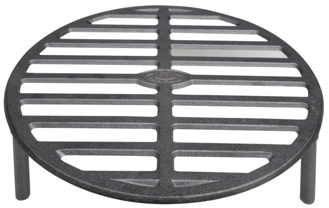 Feuerrost für Lagerfeuer und Outdoor-Kochtöpfe Gusseisen Ø34cm