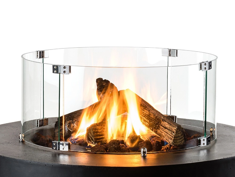Happy Cocooning Glasschirm für Feuertisch Bowl & Cone