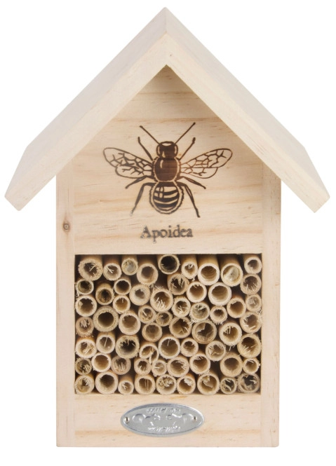 Insektenhotel Holz Bienenhotel Bienenhaus Nisthilfe für Bienen Wildbienen