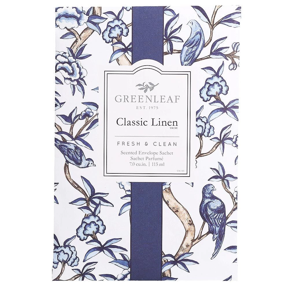 Greenleaf Duft Sachet Large - Classic Linen - Duftsäckchen