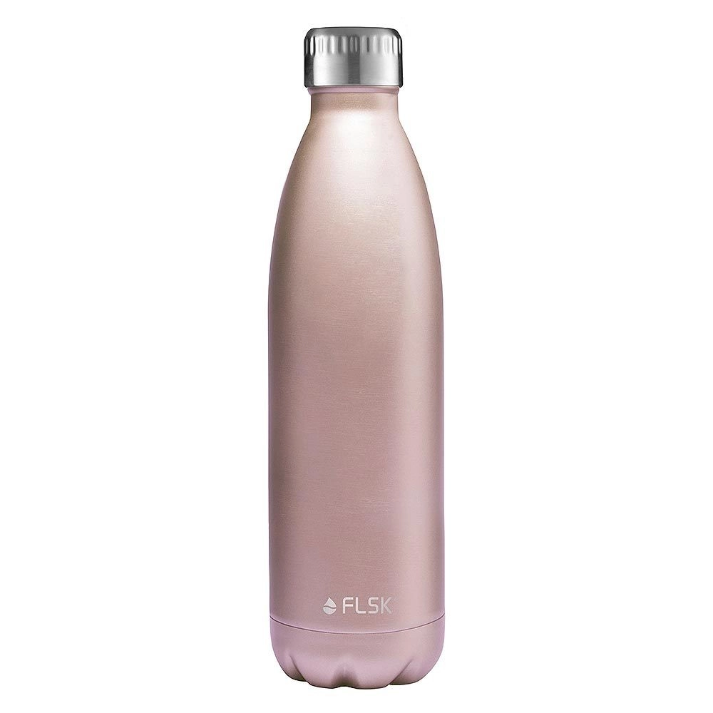 FLSK Trinkflasche Roségold Isolierflasche - 2. Generation 1000 ml