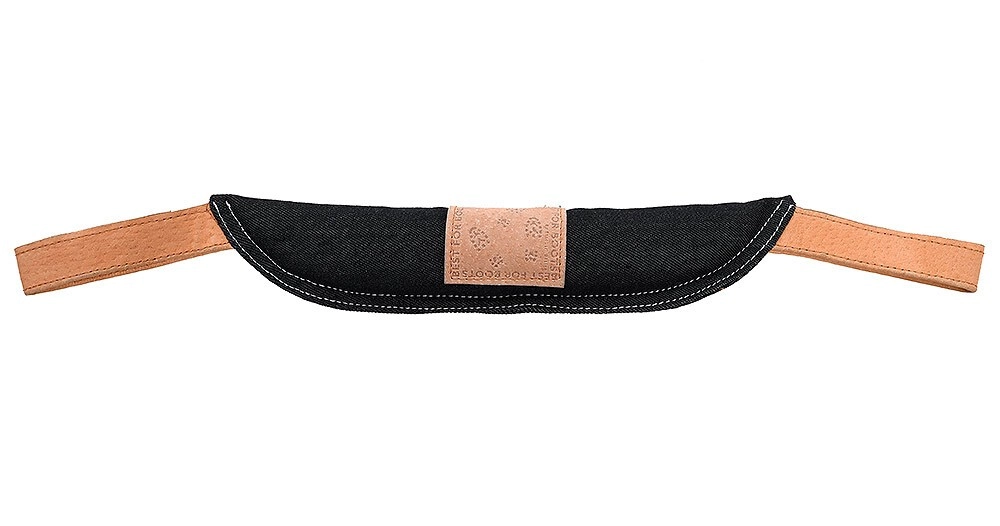 Türklemmschutz Türstopper Denim Vintage Jeans Schwarz Finger Klemmschutz