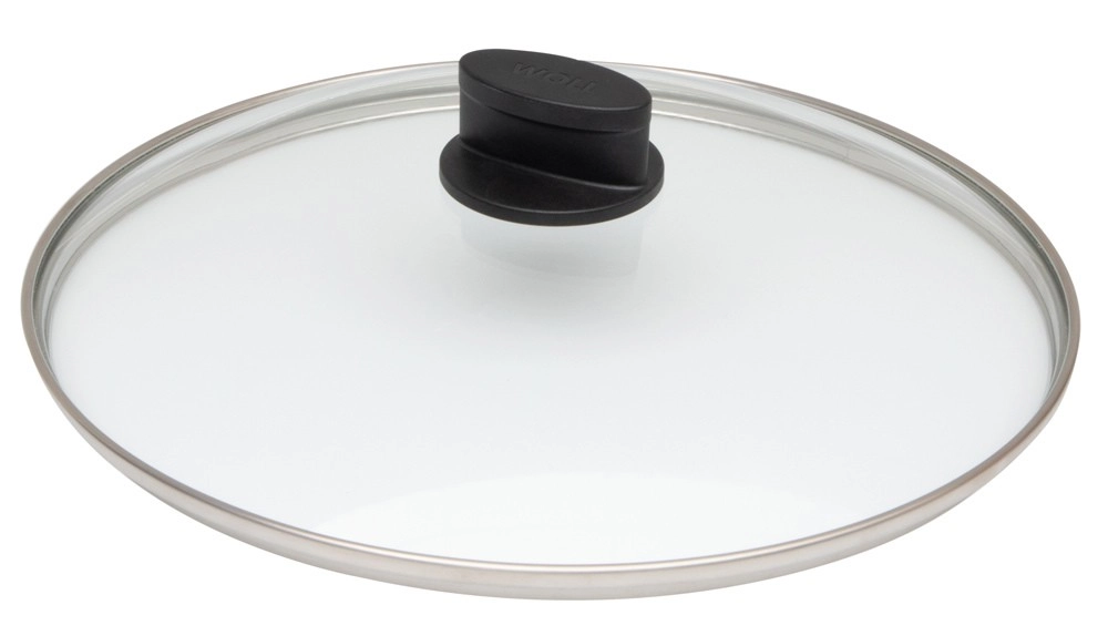 Woll Eco Lite Glasdeckel aus gehärtetem Spezialglas Rund Sicherheitsglas 28 cm