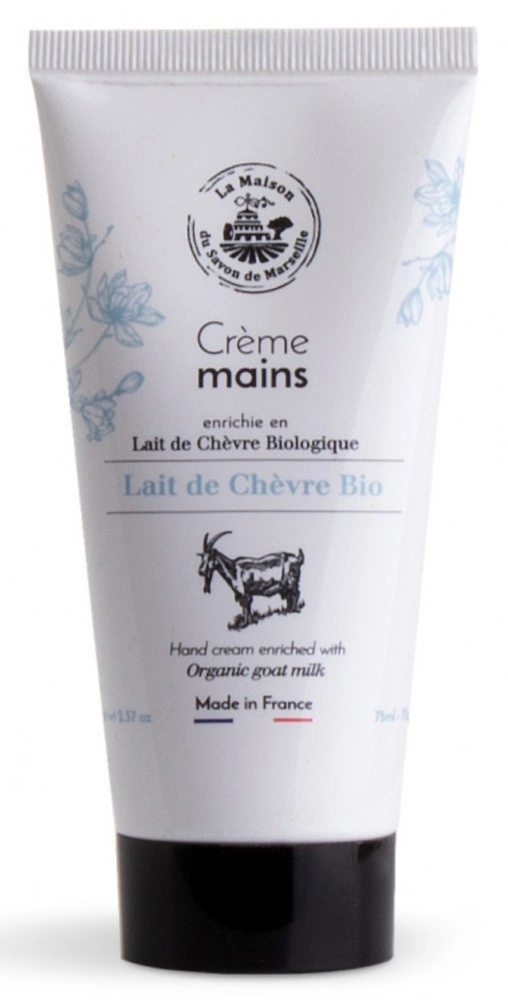 Handcreme mit Bio Ziegenmilch (Lait de chèvre) 75ml