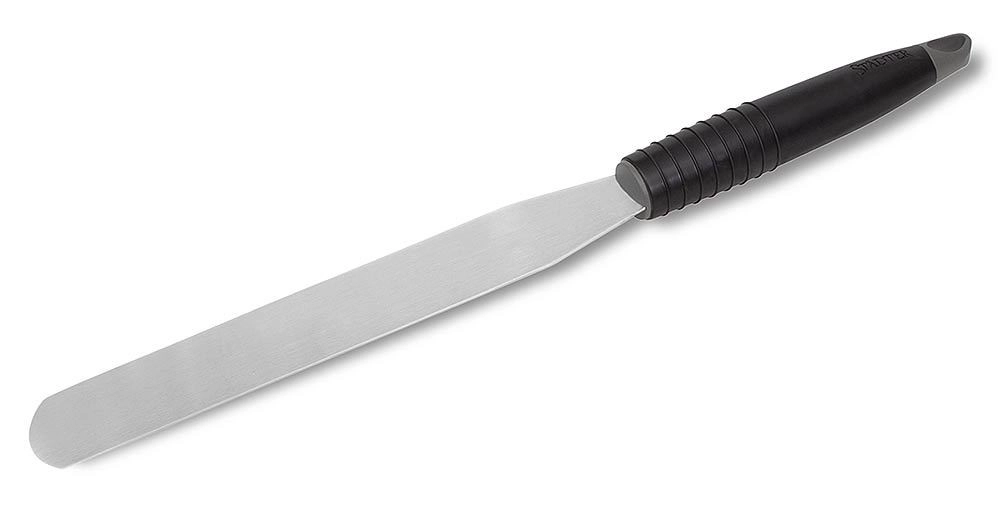 Städter Streichpalette Edelstahl mit Soft-Grip-Griff Kuchenmesser 34cm