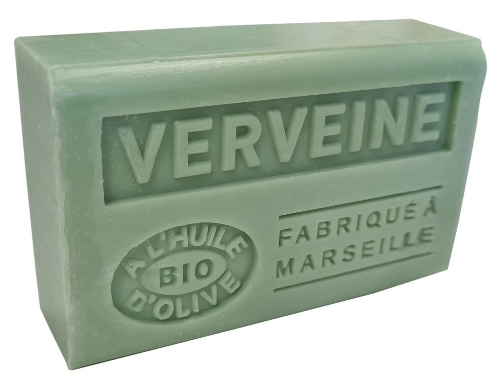 Provence Seife Verveine (Zitronenverbene) Eisenkraut Duftseife mit Olivenöl 125g