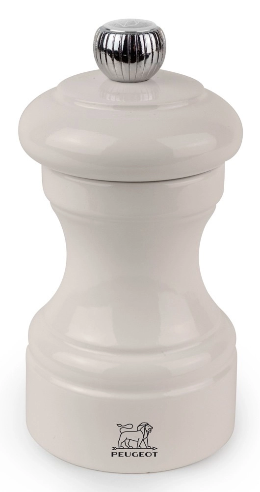Peugeot Bistro Salzmühle Holz Elfenbein Glanz 10cm
