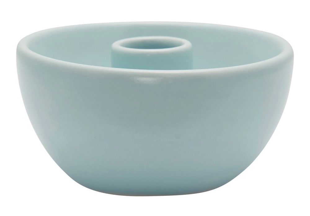 Greengate Keramikleuchter Kerzenhalter Hellblau