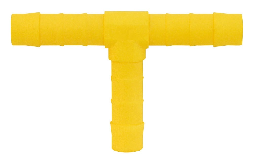 Lilie T-Verbinder WeißGELB Innen-Ø 10mm