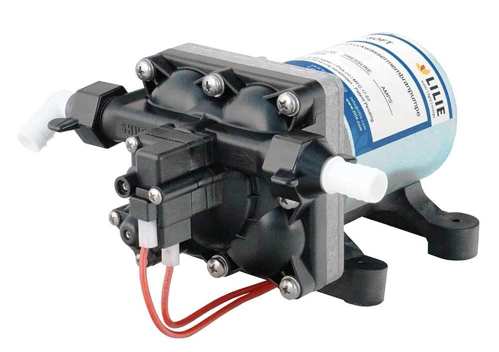 Lilie Membranpumpe SOFTSERIE Frischwasser 12 V LS4144 - 11,3l/min - 2,1 bar
