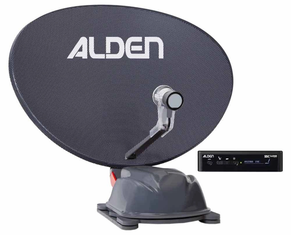 Alden AS2 80 HD Platinium mit S.S.C. Steuermodul SINGLE LNB