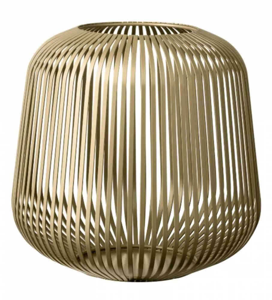 blomus Laterne LITO Champagne Windlicht gold M
