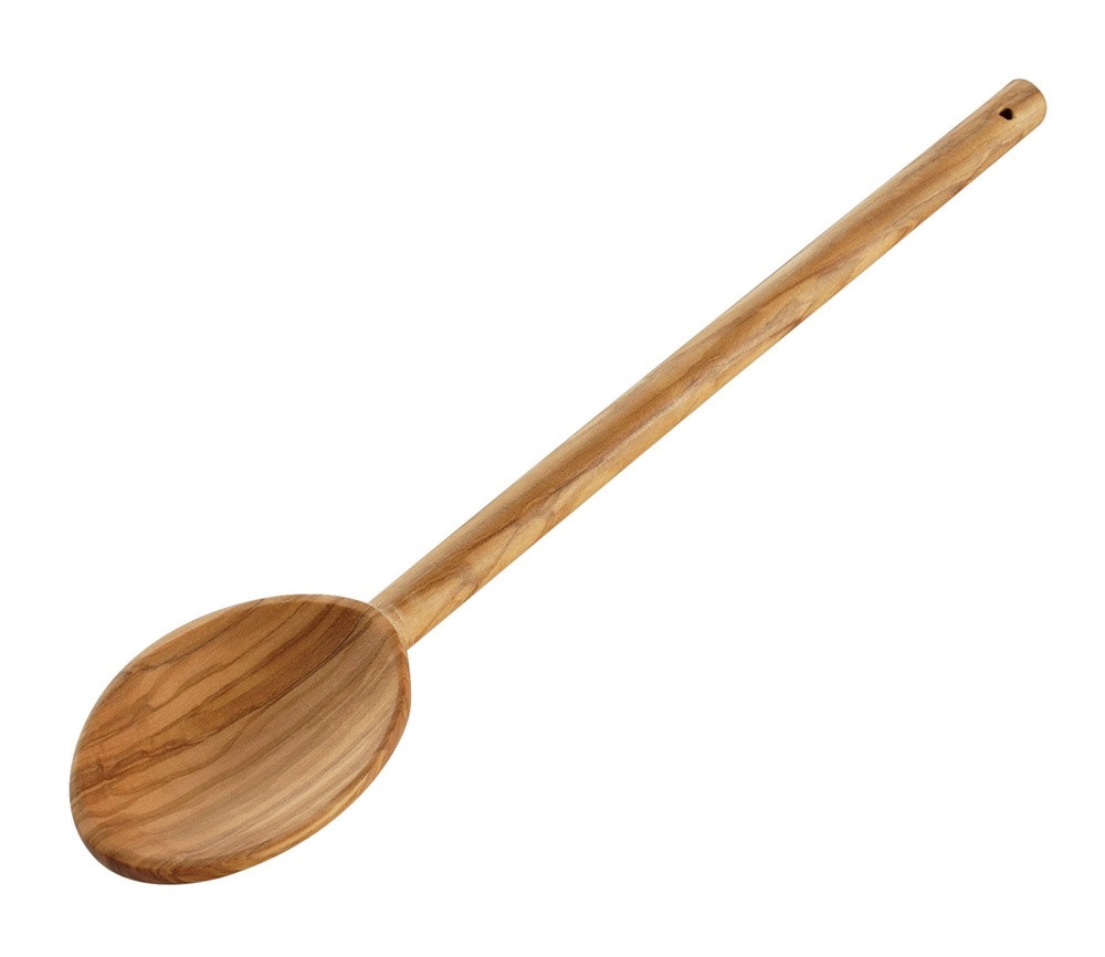 Cilio Rührlöffel Holzlöffel Toscana Olivenholz Handarbeit 30cm