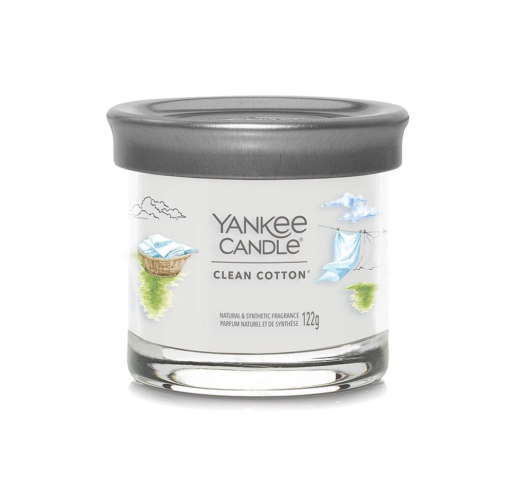 Yankee Candle Duftkerze Signature Clean Cotton 122 g