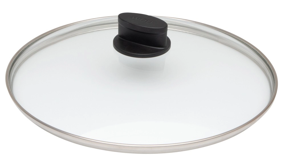 Woll Eco Lite Glasdeckel aus gehärtetem Spezialglas Rund Sicherheitsglas 18 cm