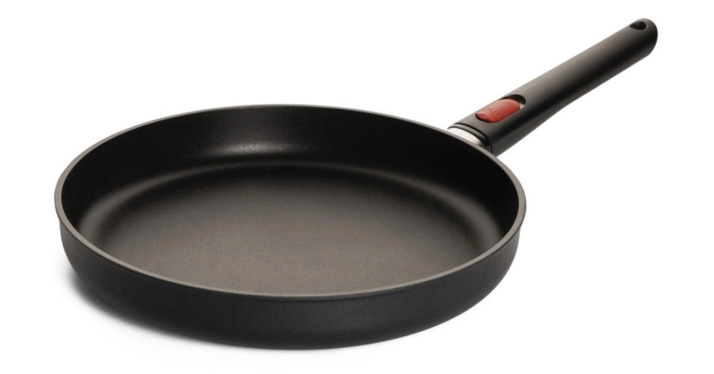 Woll Bratpfanne Flach Eco Lite QXR Induktion Aluguss PFAS frei abnehmbarer Stiel 28 cm