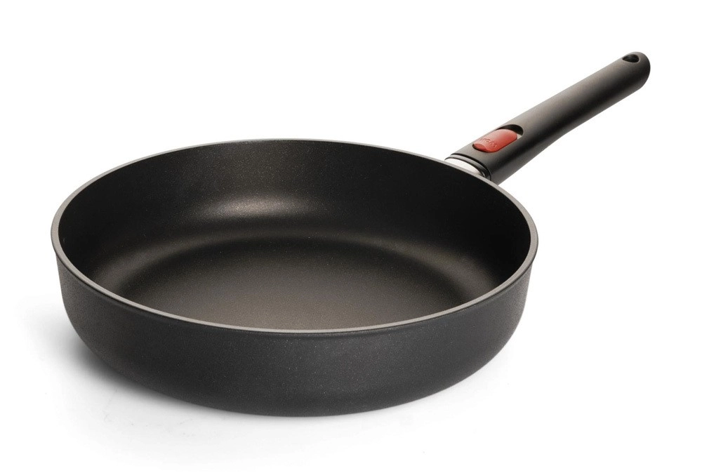 Woll Bratpfanne Hoch Eco Lite QXR Induktion Aluguss PFAS-frei abnehmbarer Stiel 28 cm