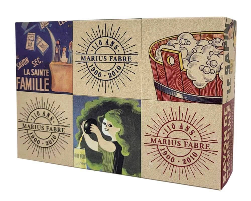 Marius Fabre Savon de Marseille 110-jähriges Jubiläum Geschenkset 6x200 g