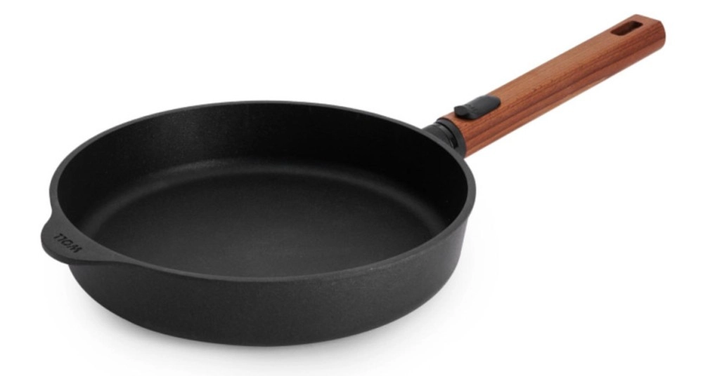 Woll Bratpfanne Flach Eco Logic QXR Induktion PFAS-frei abnehmbarer Stiel 24 cm