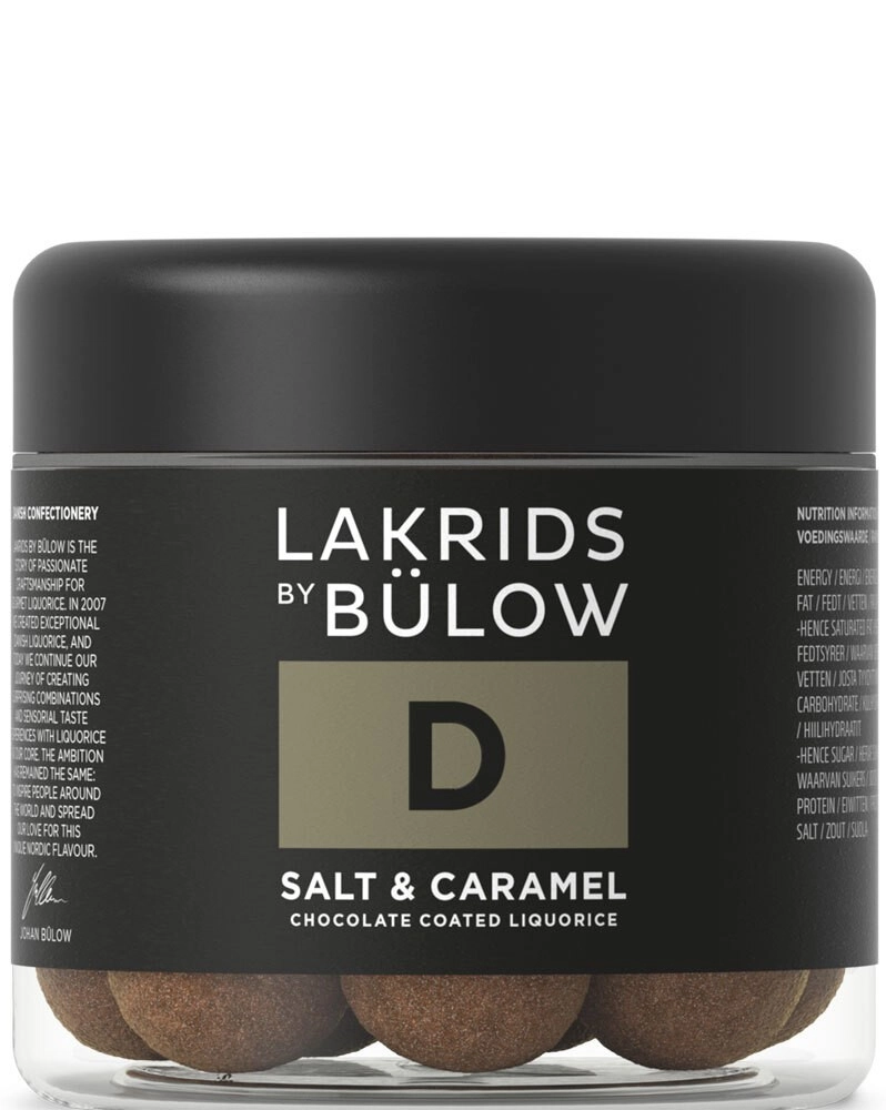 Lakrids by Bülow - D - Salt & Caramel - Schokoladen-Lakritz 125 g