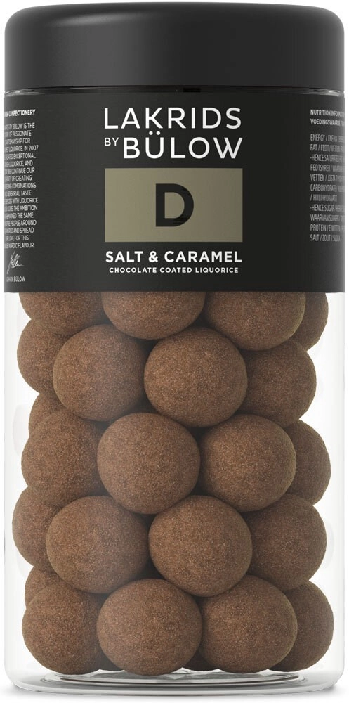 Lakrids by Bülow - D - Salt & Caramel - Schokoladen-Lakritz 295 g