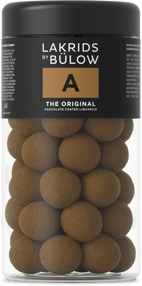Lakrids by Bülow - A - The Original - Schokoladen-Lakritz 295 g
