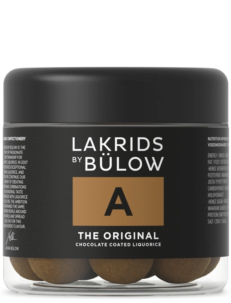 Lakrids by Bülow - A - The Original - Schokoladen-Lakritz 125 g
