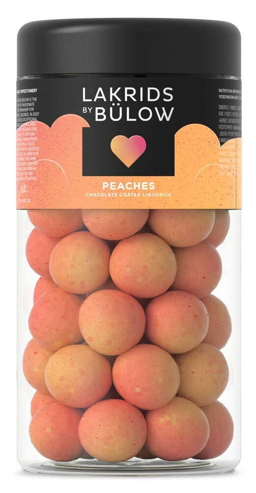 Lakrids by Bülow - Peaches - Love - Schokoladen-Lakritz 295 g