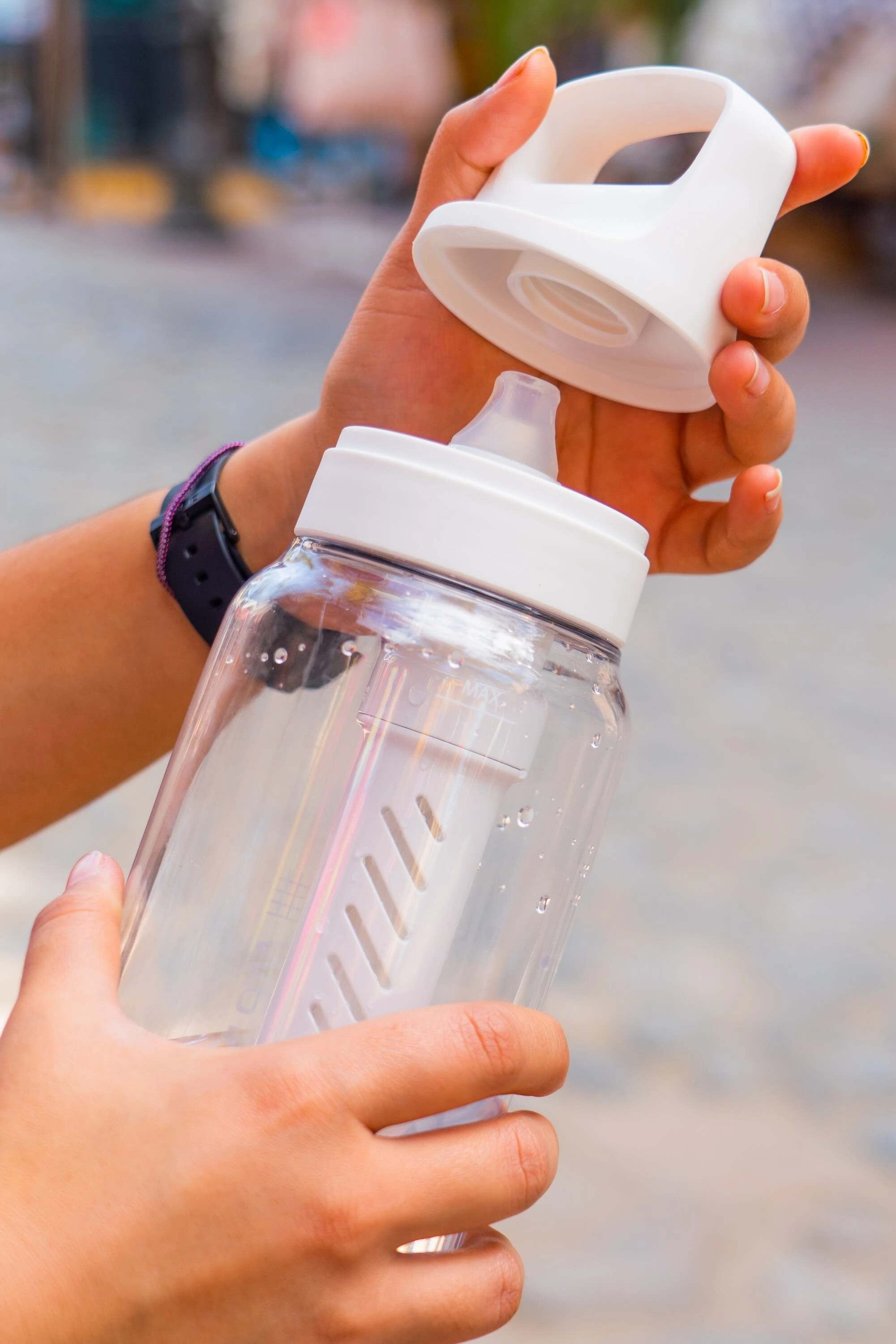 LifeStraw Go 1-Liter (polar white)