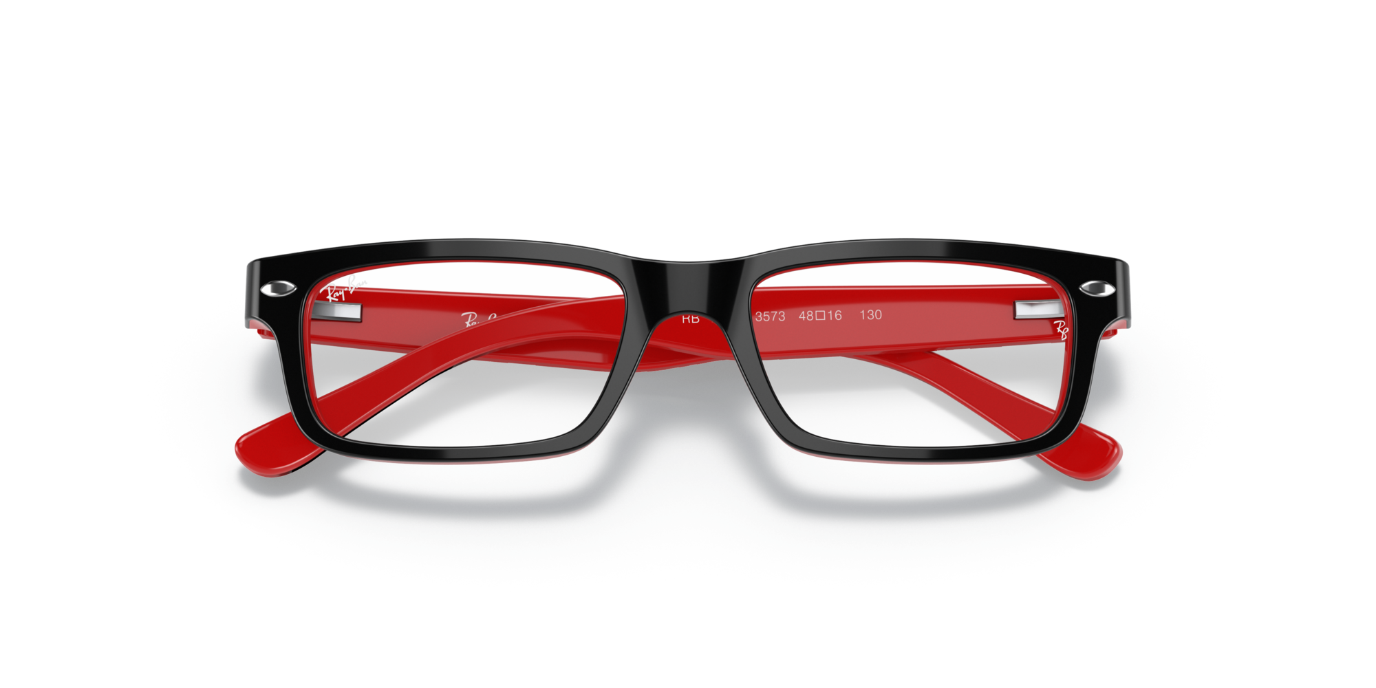 Ray-Ban RY 1535 3573, inkl. Gläser, Rechteckige Brille, Unisex