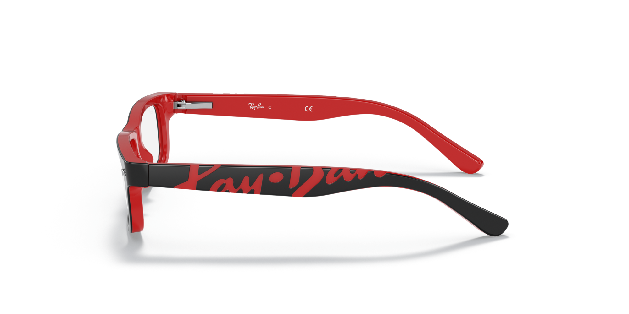 Ray-Ban RY 1535 3573, inkl. Gläser, Rechteckige Brille, Unisex