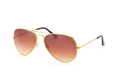 Mister Spex Collection Tom 2004 010 large, Aviator Sonnenbrille, Damen, in Sehstärke erhältlich