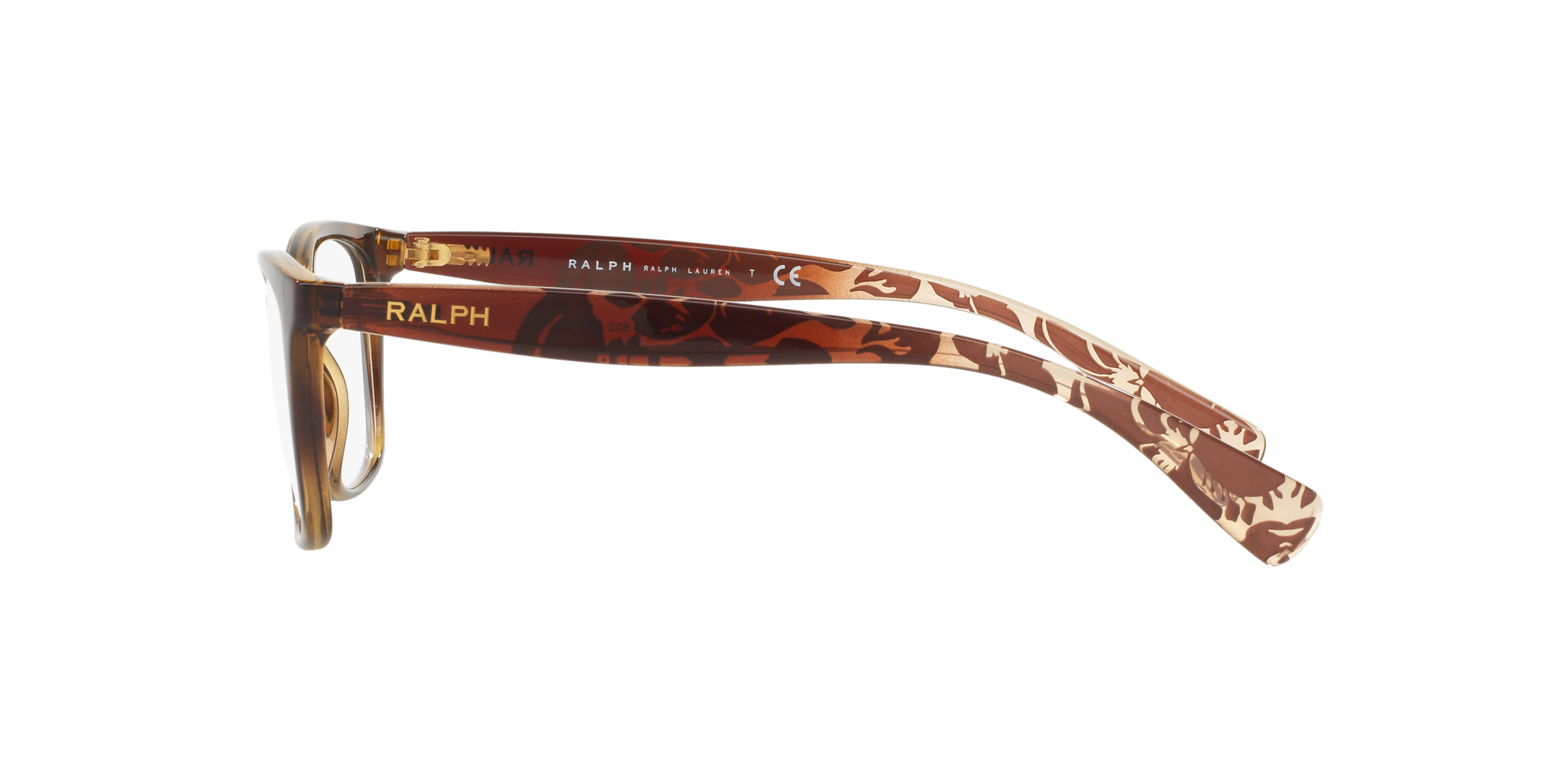 Ralph RA 7071 502, inkl. Gläser, Cat Eye Brille, Damen