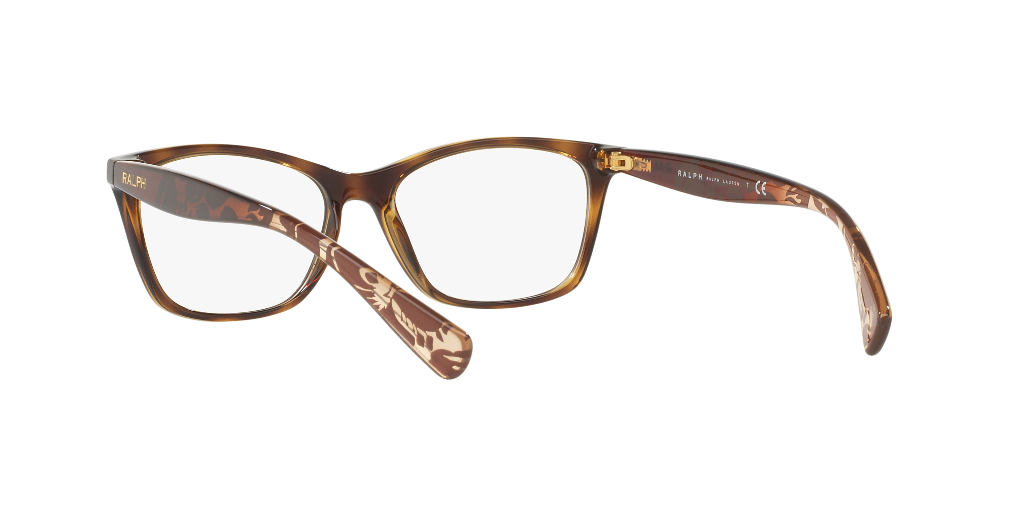 Ralph RA 7071 502, inkl. Gläser, Cat Eye Brille, Damen