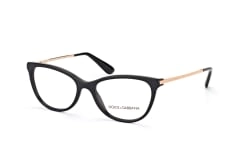 Dolce&Gabbana DG 3258 501, inkl. Gläser, Cat Eye Brille, Damen